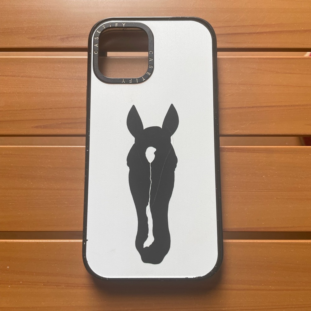 iPhone 12 Horse Silhouette Case